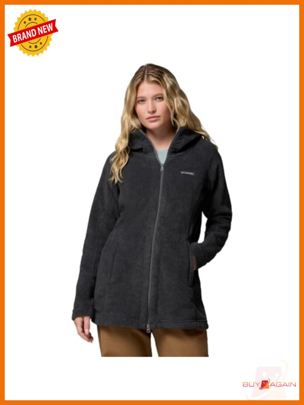 Columbia Benton Spring II Long Hoodie Fleece Jacket